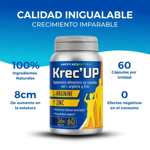 KrecUp™ | Crece hasta 8cm más y olvida las inseguridades