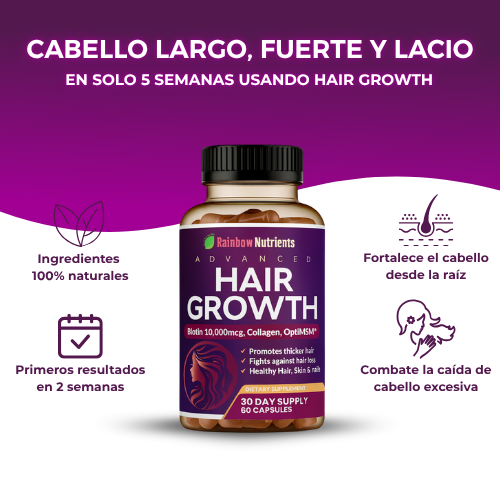 Hair Growth™ | Obtén el cabello de tus sueños